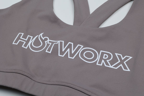 [TOP : HTK018] HOTWORX DELTAZ BRA TOP / MOCHA