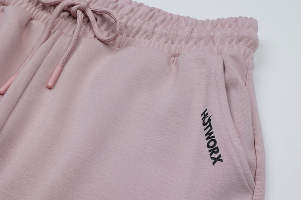 [BOTTOM : HPK019] HOTWORX SOFTY WIDE PANTS / DOWN PINK