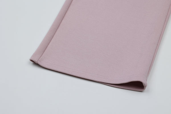 [BOTTOM : HPK019] HOTWORX SOFTY WIDE PANTS / DOWN PINK