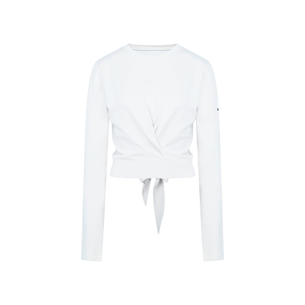 [TOP : HL016] HOTWORX AERO TIED COVER UP / WHITE
