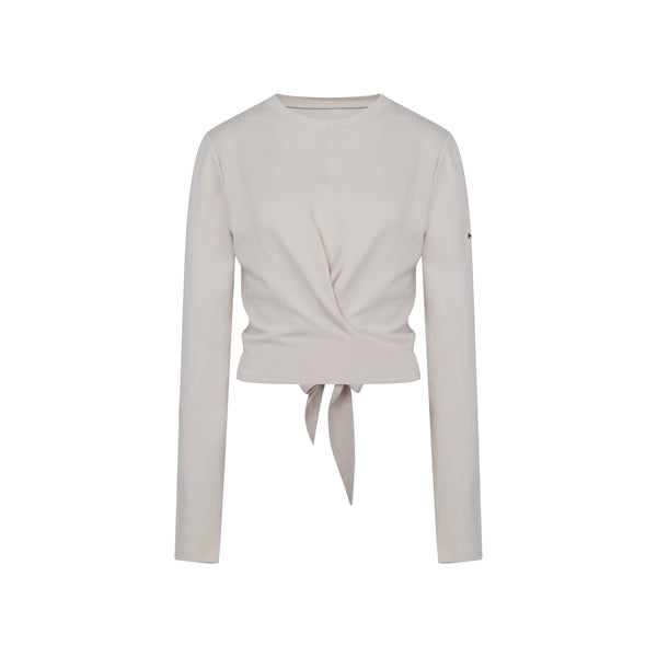 [TOP : HL016] HOTWORX AERO TIED COVER UP / BEIGE
