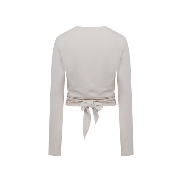 [TOP : HL016] HOTWORX AERO TIED COVER UP / BEIGE