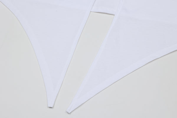 [TOP : HL012] HOTWORX TWISTED T-SHIRT / WHITE