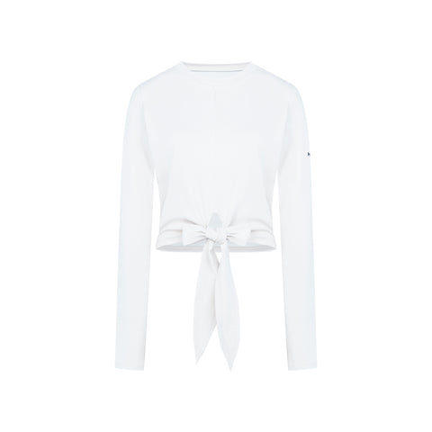 [TOP : HL016] HOTWORX AERO TIED COVER UP / WHITE